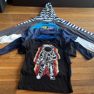 6 Shirts Bundle for Kids Size 8